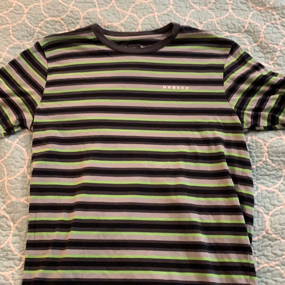 Striped men’s Oakley t shirt